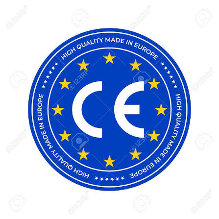 Sello de certificación CE, calidad europea